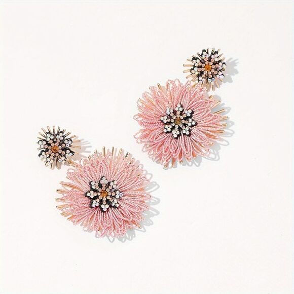 Anthropologie Jewelry - Flower drop earrings N970